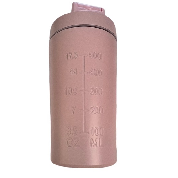 NEW Truvani Stainless Steel Shaker Cup in Metallic Pink. - Picture 4 of 6